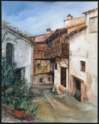 Primer premio VII Concurso Pintura Rápida. Otoñada Valle del Jerte. Primer premio VII Concurso Pintura Rápida. Otoñada Valle del Jerte.