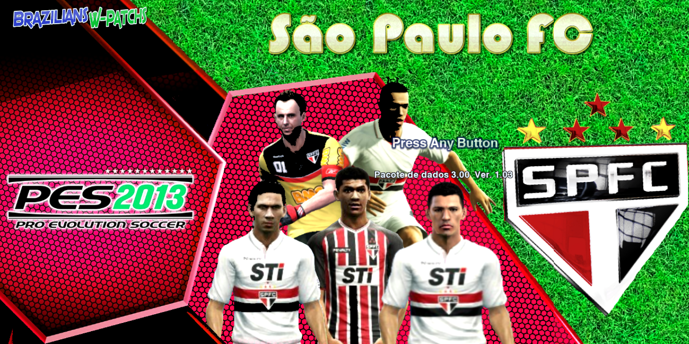 Patch SPFC Sao Paulo FC - Brésil - Vintage - Football Club