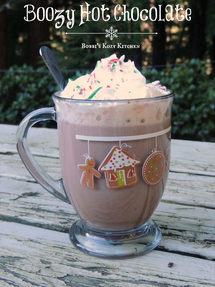 Boozy Hot Chocolate Bobbi's Kozy Kitchen