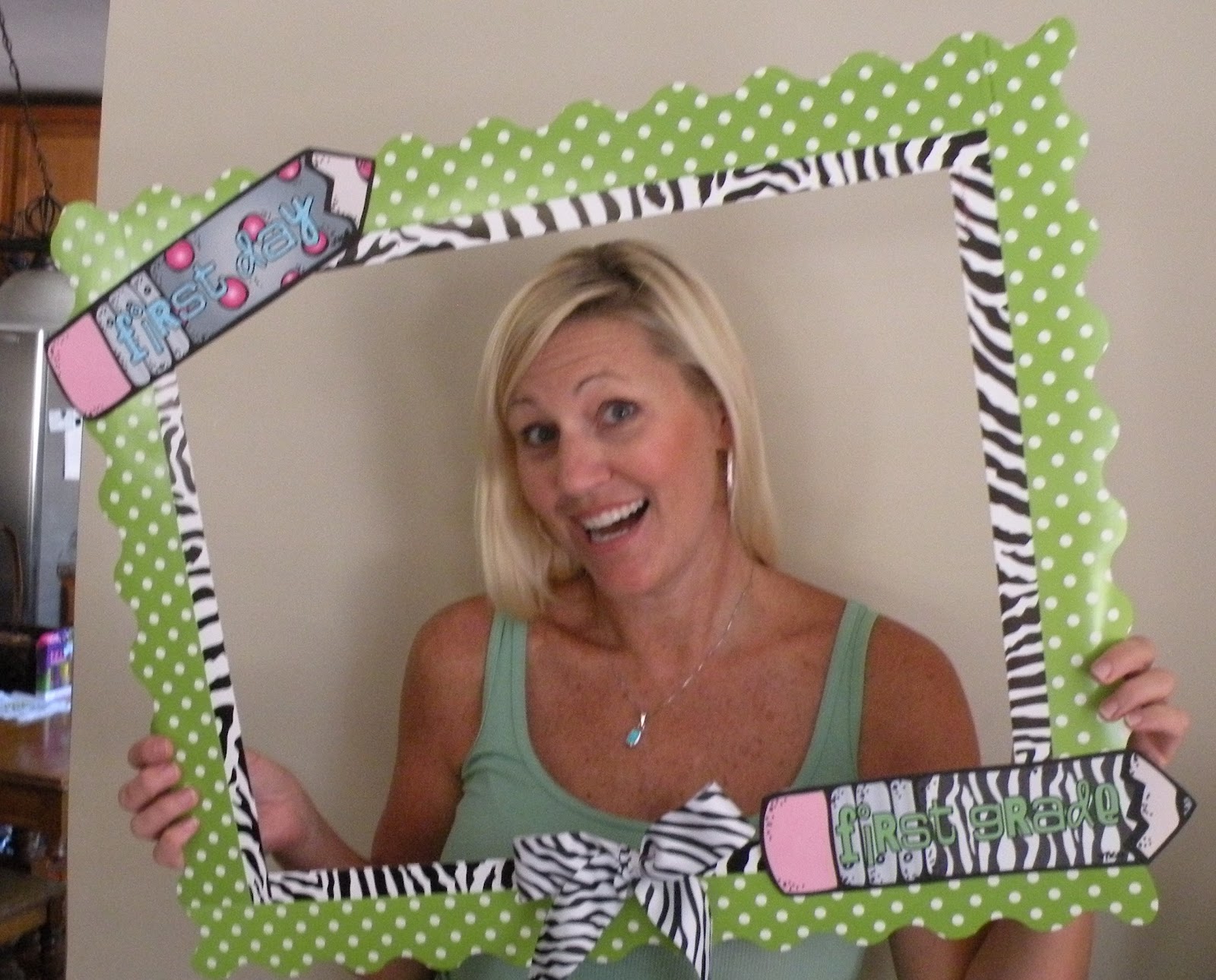 First Grade Fever! by Christie BacktoSchool Picture Frame & a Whole