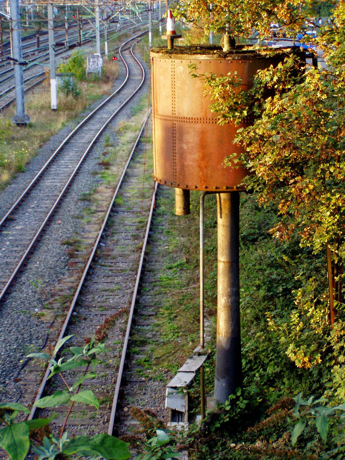 Along These Tracks Railway Blog Northampton Station Water Tower Still