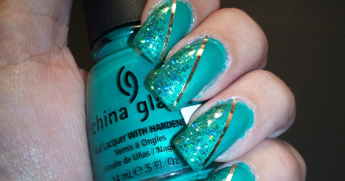 glittery fingers & sparkling toes