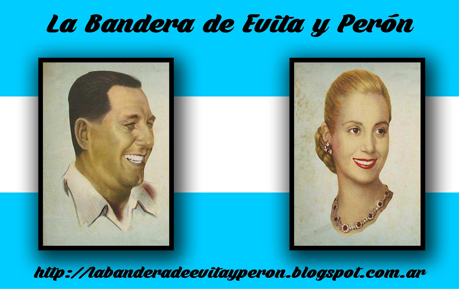 La Bandera de Evita y Perón