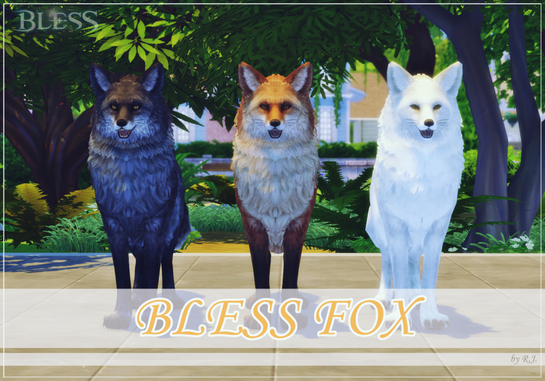 Sims 4 CC's The Best Fox by Ryan Jayden