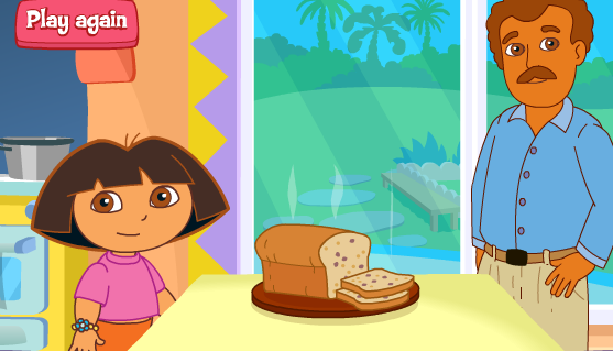 لعبة فلاش طبخ دورا تطبخ روعه 2012اجمل لعب الفلاش مدونة صبايا الخير