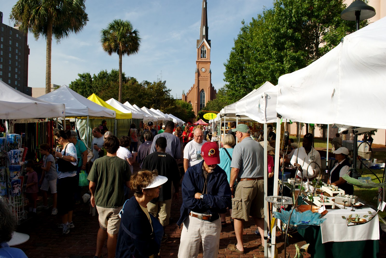 Stroud Is All Over the Place Charleston Farmers' Market