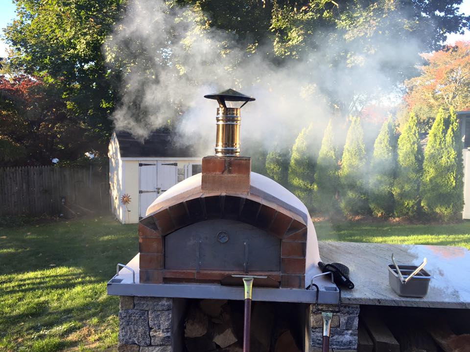 Dome Ovens Wood and gas fired ovens Meat cooked in a wood fired