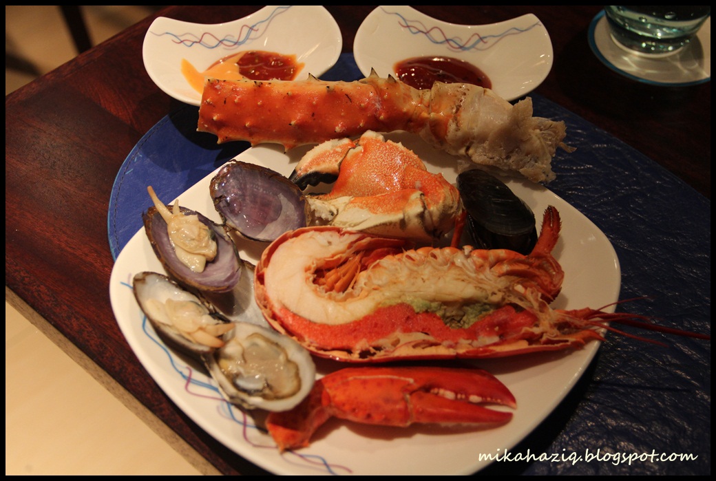 mikahaziq Halal Buffet Restaurant in Singapore Aquamarine Marina