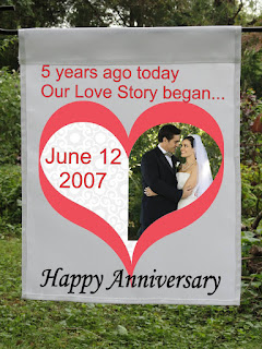 Custom Anniversary FLag Custom Anniversary Flag