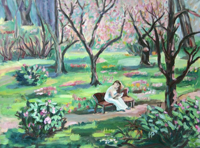 «Весной в парке» | Наталья Рахлина