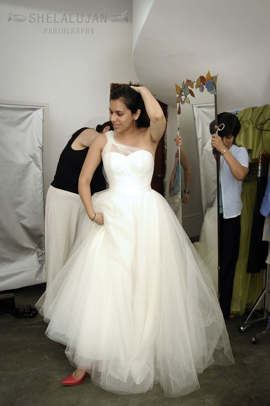 prueba de vestido de noviacatterina suárez | fotógrafía de bodas