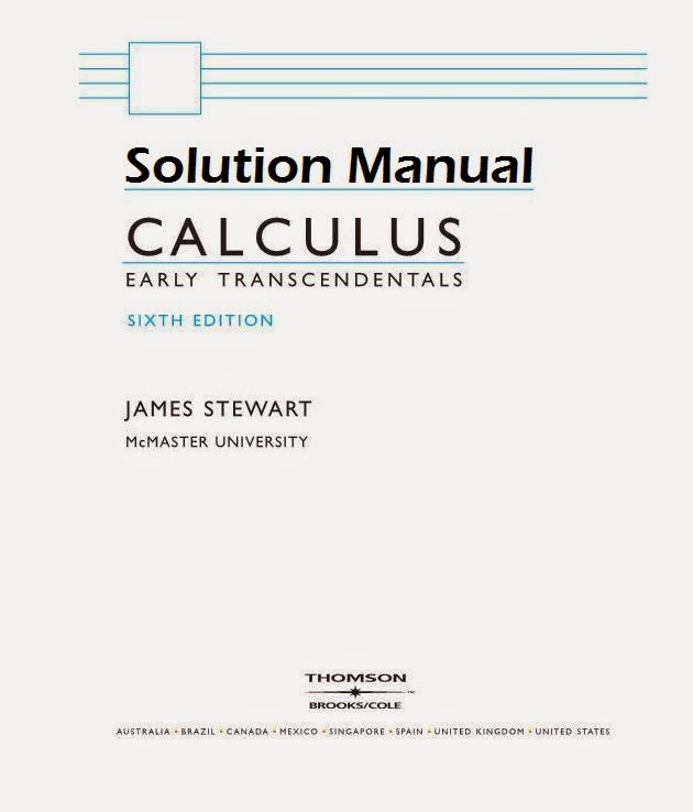 calculus early transcendentals 7th edition pdf