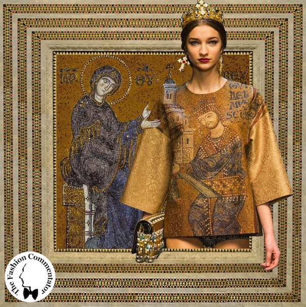 Dolce e Gabbana - Fall Winter 2013 - Guglielmo II dedica la cattedrale di Monreale alla Madonna (Duomo di Monreale) Dolce e Gabbana - Fall Winter 2013 - Guglielmo II dedica la cattedrale di Monreale alla Madonna (Duomo di Monreale)