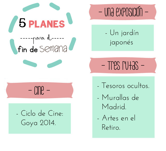ESTE FIN DE SEMANA EN MADRID este fin de semana en madrid: