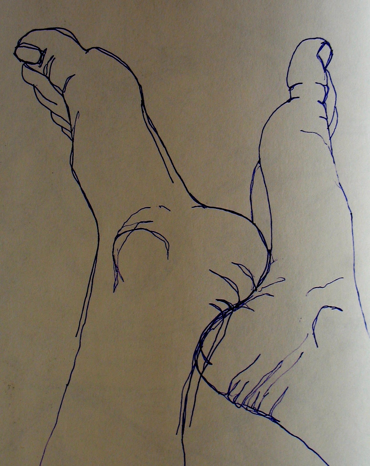 Contour Line Drawing Practice : The painted prism sketchbook assignment contour drawing