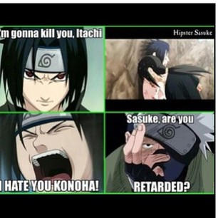 Funny Naruto Meme - Manga Memes: Sasuke wtf!!???