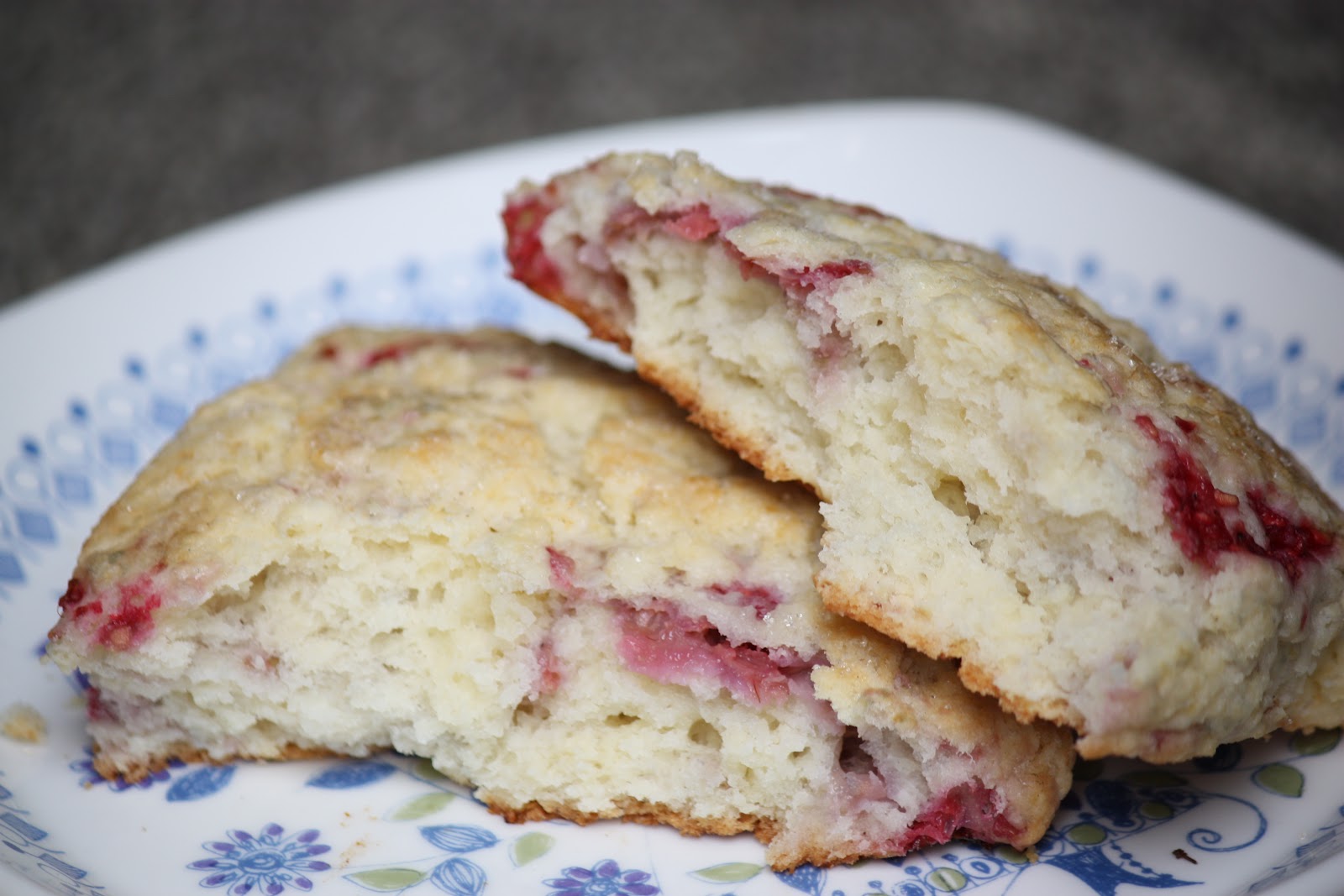 Baking Stories Raspberry Cream Scones