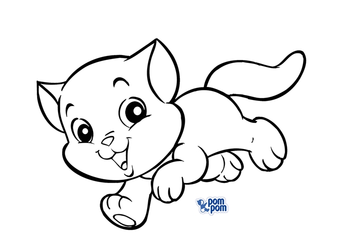 Featured image of post Desenho De Gatinho Branco