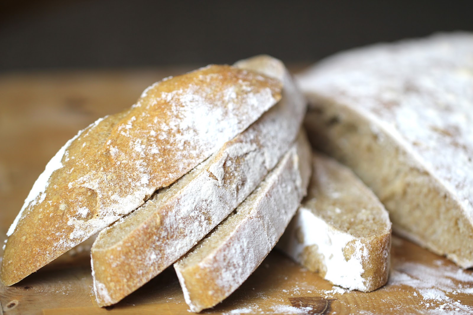 Thyme In Our Kitchen WholeWheat Sourdough Ciabatta