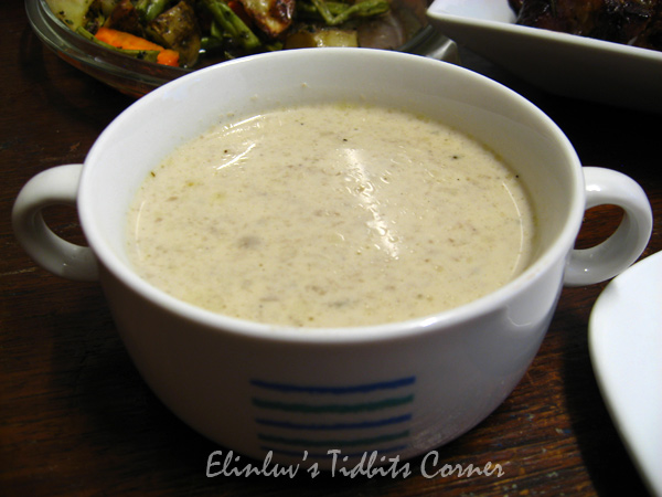 Elinluv's Tidbits Corner: Homemade Cream Of Mushroom Soup