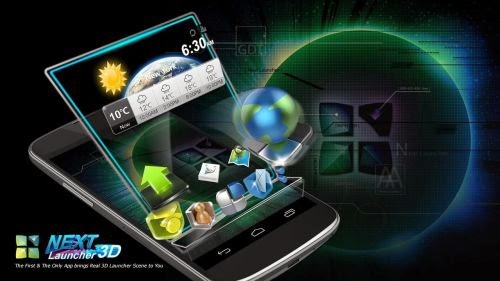 Next Launcher 3D Shell Apk v3.08 Apps