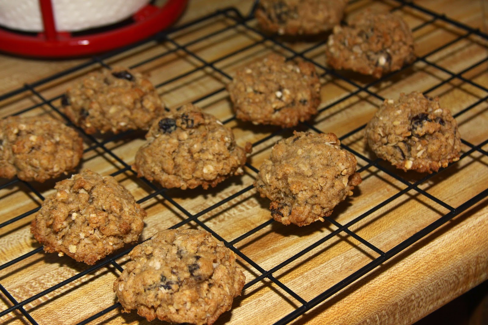 For the Love of Food Old Fashioned Iced Oatmeal Raisin Cookies