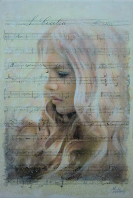 Gianni Bellini 1965 | Italian Figurative Mixed media painter | Moulin Rouge Gianni Bellini 1965 | Italian Figurative Mixed media painter | Moulin Rouge