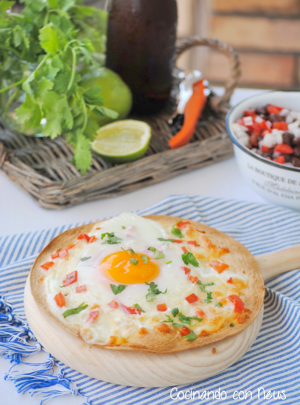 Cocinando con Neus Fajitas rancheras