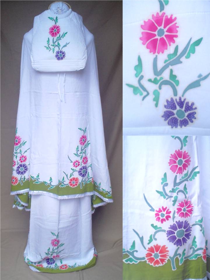 Mukena Rayon Batik Tulis - Mukena Batik Tulis mukena rayon batik tulis mukena batik tulis