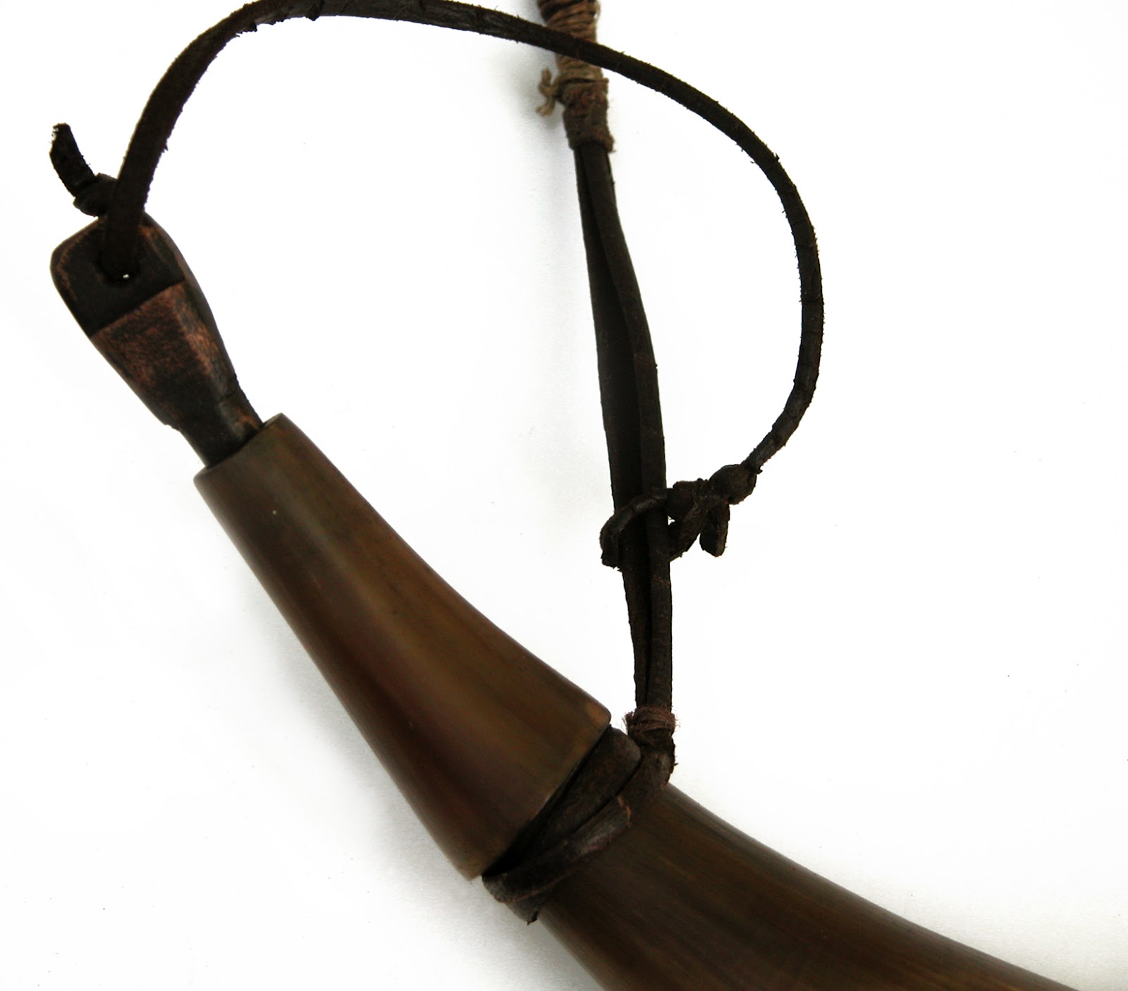 Contemporary Makers Jack Hubbard Powder Horn