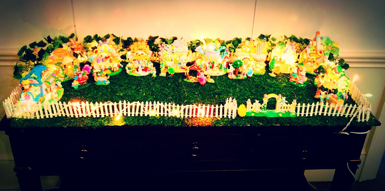 DIY Easter Village STONE STYLE