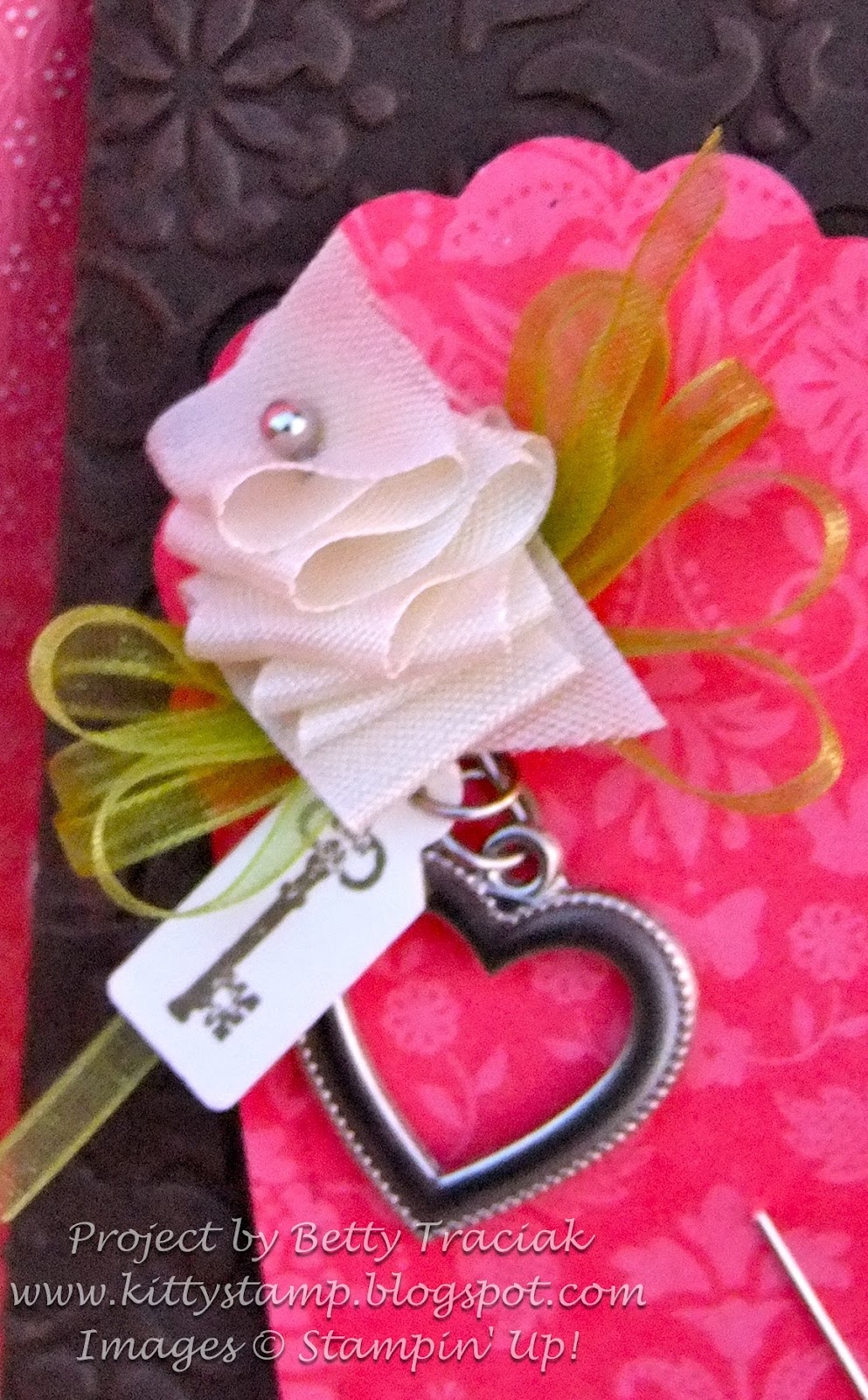 Kitty Stamp Hat Pin Embellishment Tip