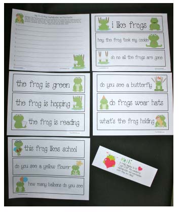 frog punctuation capitalization sentence activities hopping enjoy students they look freebies classroom