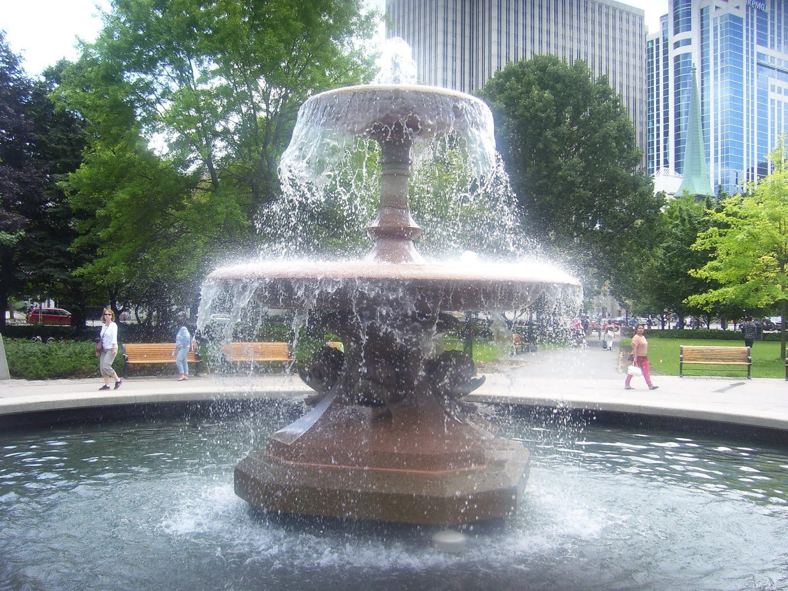 Ottawa Daily Photo Music And The Fountain In A Park