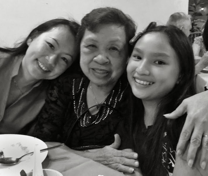 Happy times with Aunty Hedy Chan
