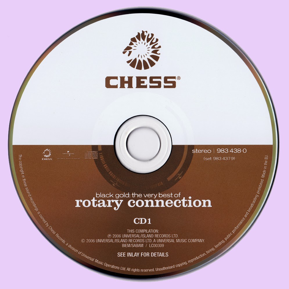 Rockasteria Rotary Connection Black Gold, The Best of Rotary