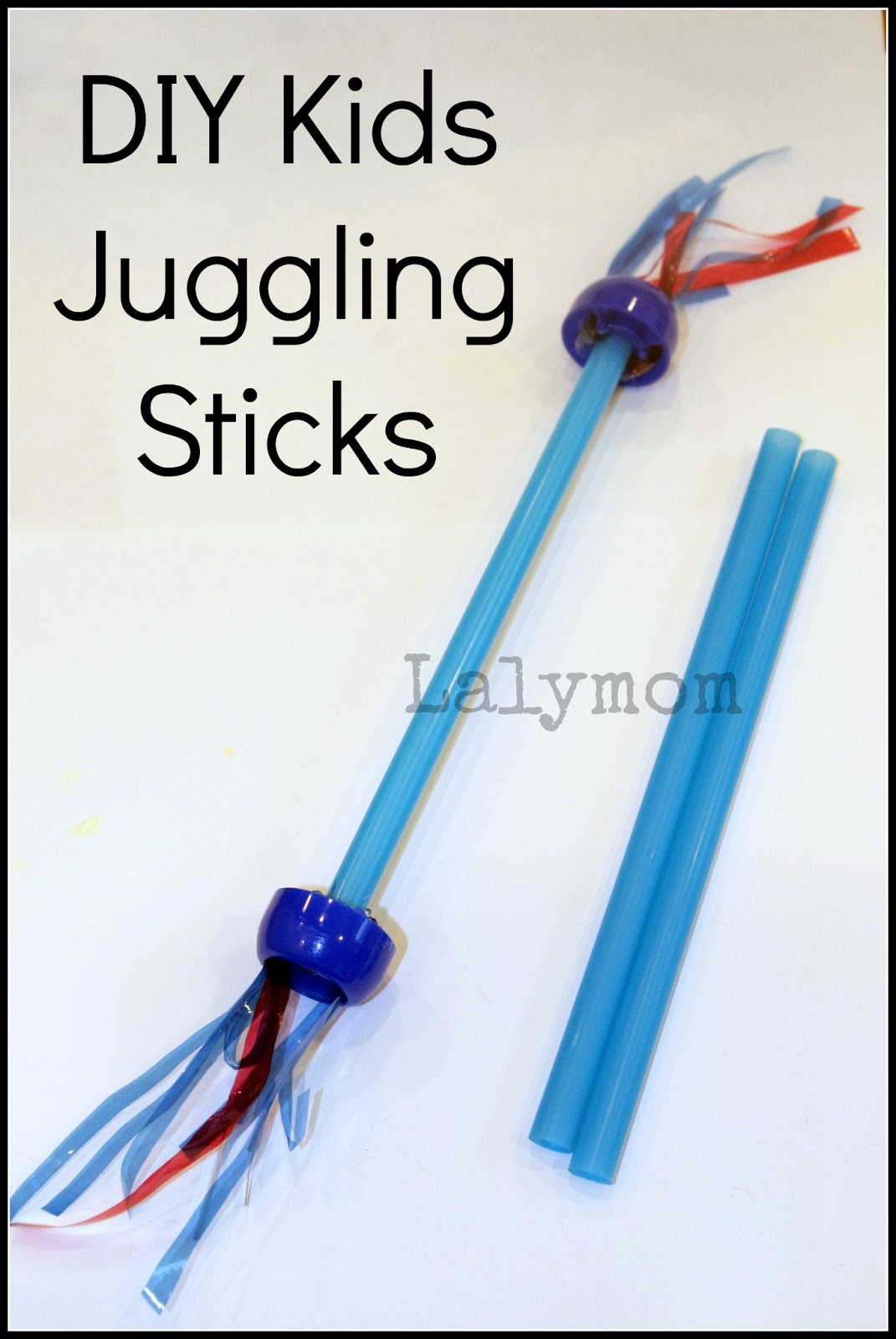 DIY Kids Juggling Sticks Set LalyMom