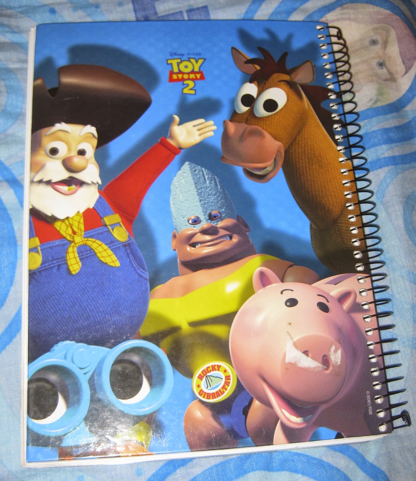Dan the Pixar Fan Toy Story 2 Notebook