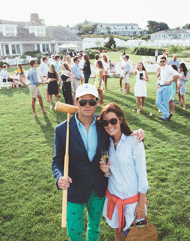 Classy Girls Wear Pearls Feeling Croquet