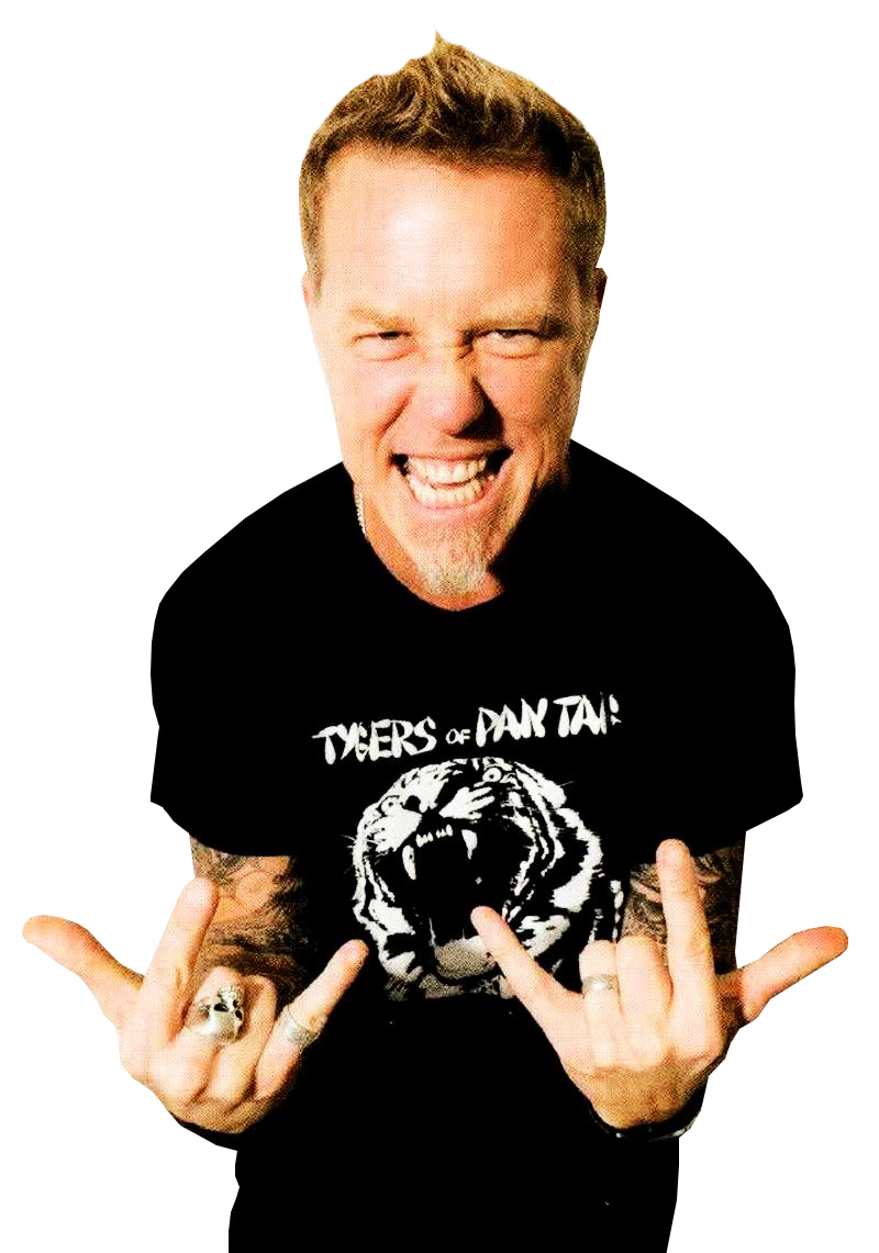 James Hetfield Cantinho dos PNG's