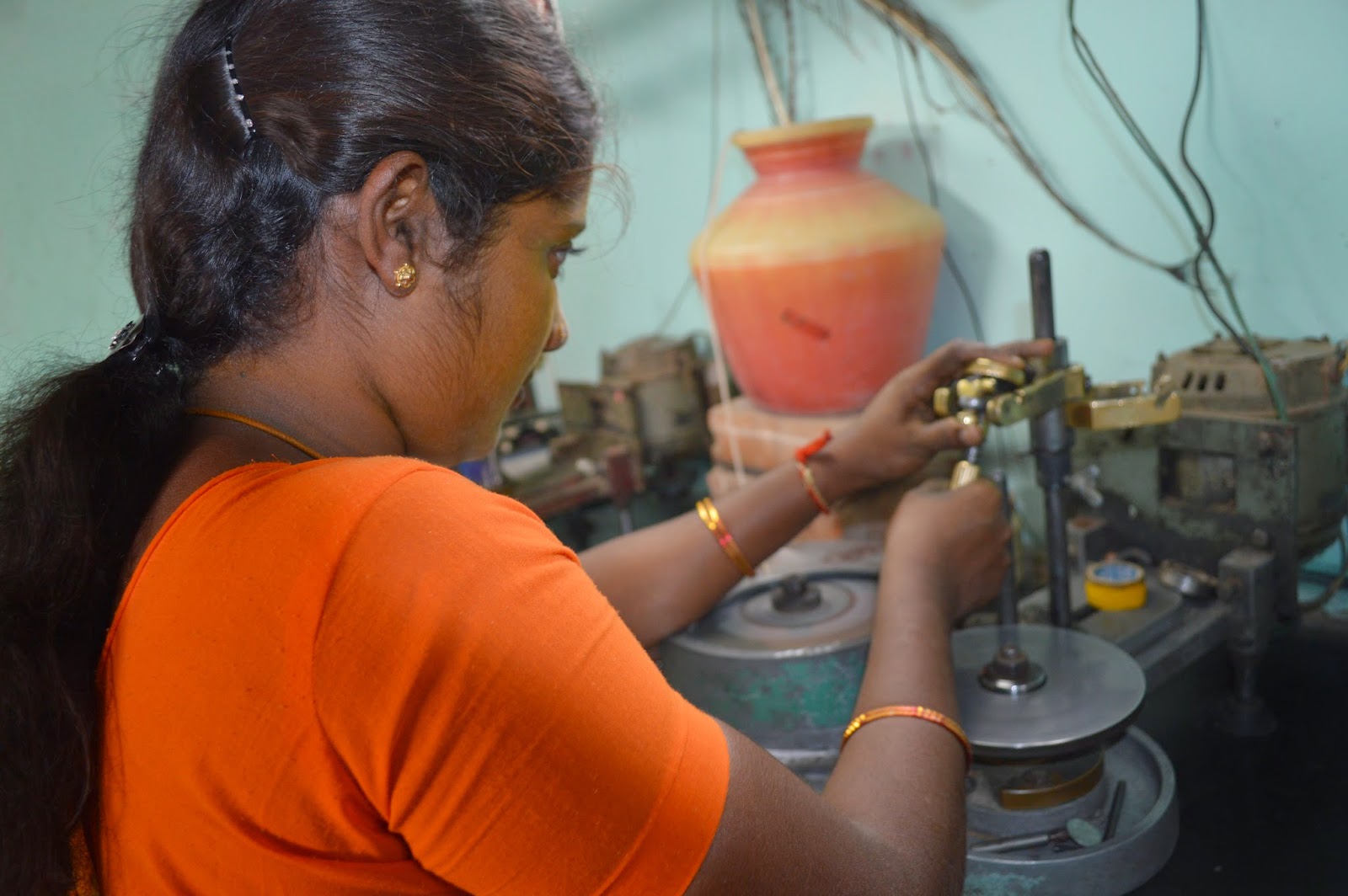 NGO News blog, NewsLine Gem Polishing gives decent to members