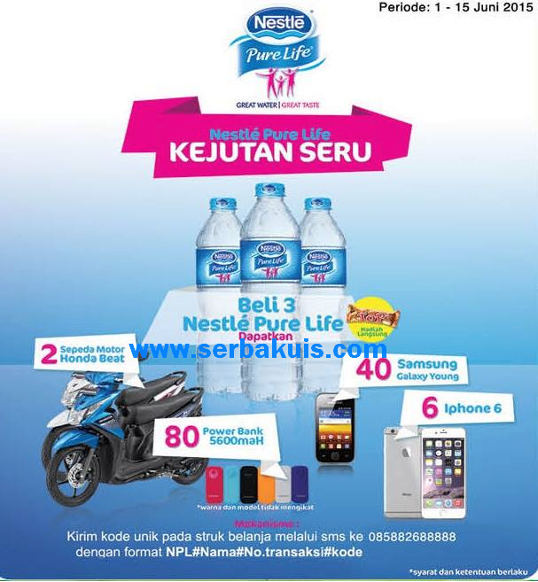 Kejutan Seru Nestle Pure Life Kejutan Seru Nestle Pure Life