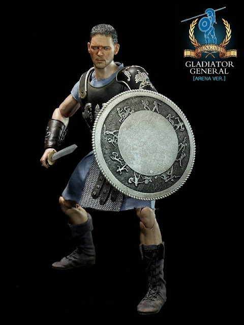 Pangaea 1/6 PG02 Gladiator General_ Head _Russell Rome Toy Maximus sculpt PG002B 