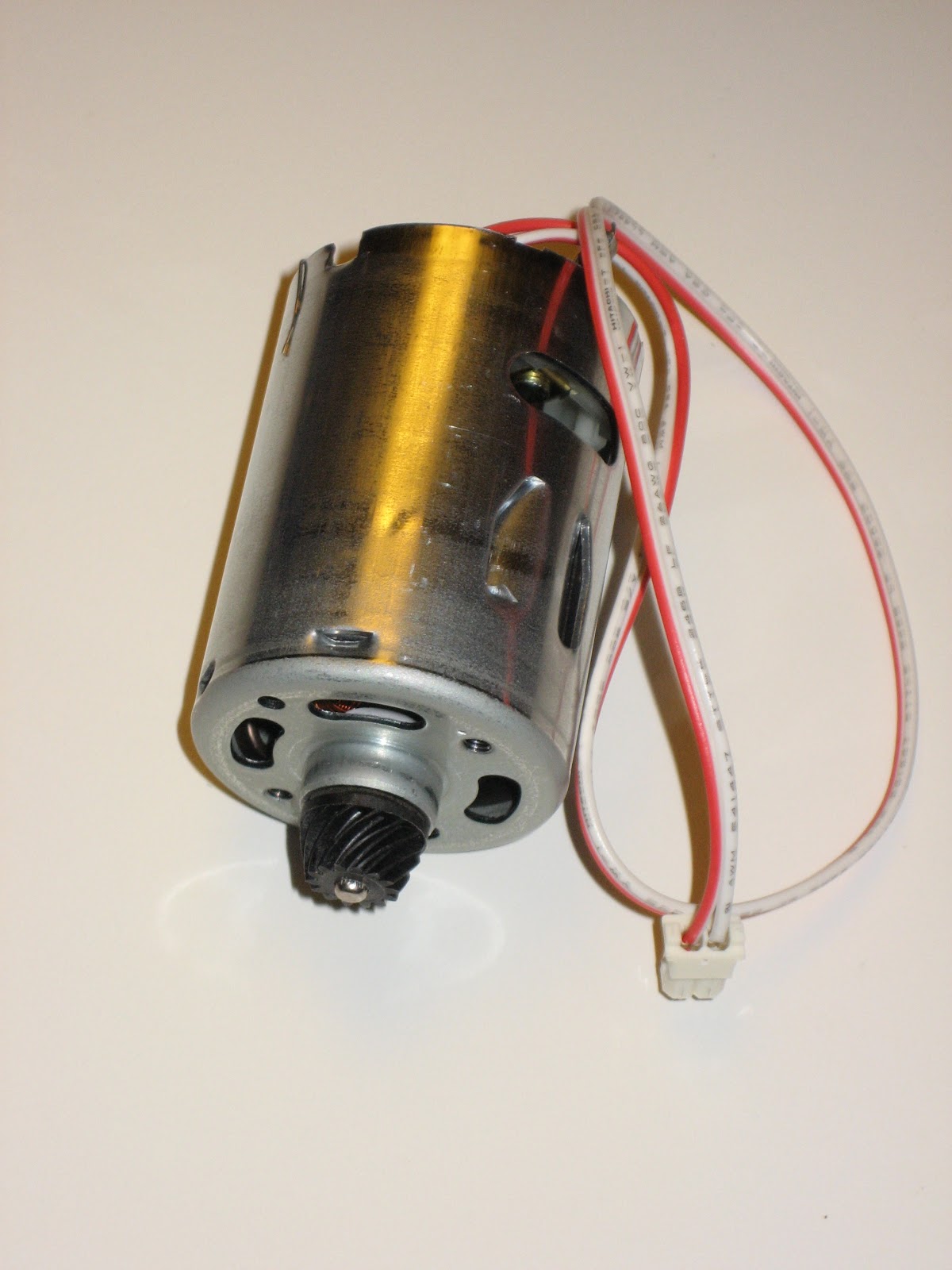 Replacement Motor with spline Suits Brother Garter Carriage KG88/89 12v