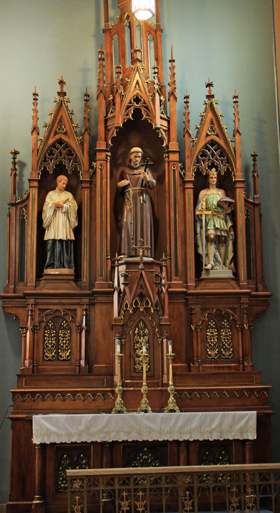 Snup's View From the Back Pew St. Mary's Catholic Church Memphis TN