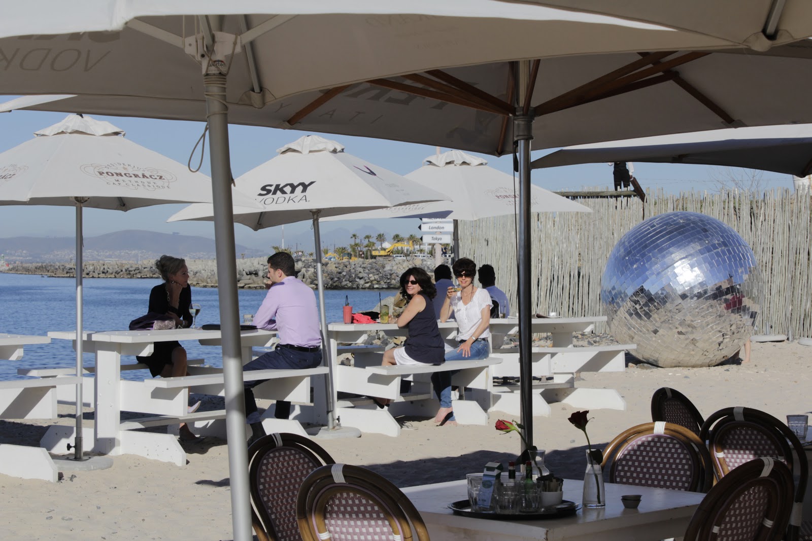 figs flowers food The Grand Cafe and Beach, Cape Town, SOUTH AFRICA