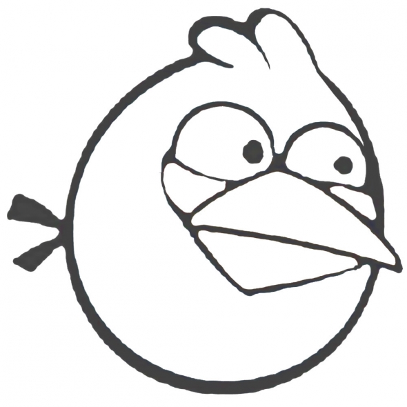 Angry Bird Coloring Pages Angry Bird Coloring Pages
