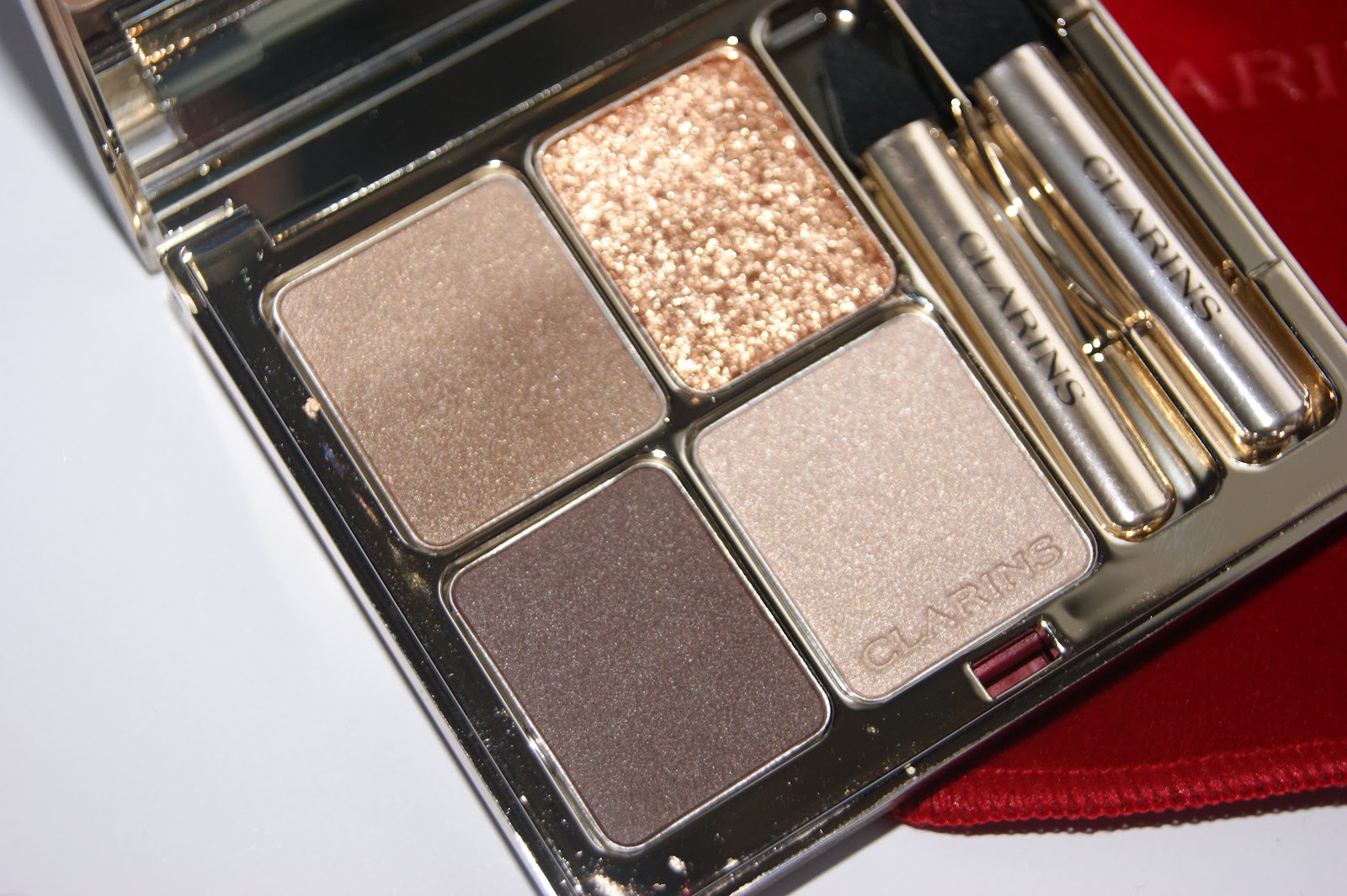 Clarins Odyssey Eye Quartet Palette Review The Sunday Girl