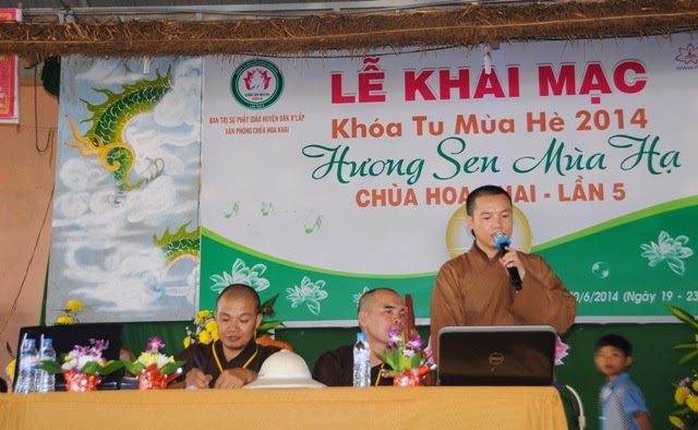 chùa hoa khai,mùa hè,khóa tu 2014,hương sen mùa hạ