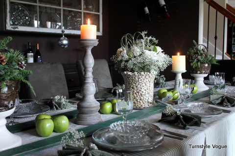 christmas tablescape